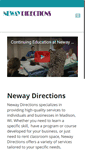Mobile Screenshot of newaydirections.com
